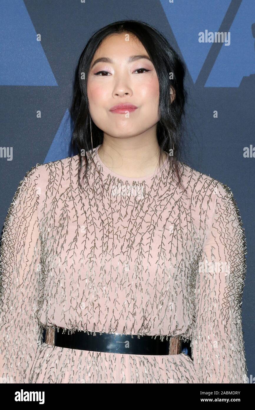 11. Jahrestreffen der Gouverneure Auszeichnungen auf der Dolby Theatre am 27. Oktober 2019 in Los Angeles, CA bietet: Awkwafina Wo: Los Angeles, Kalifornien, Vereinigte Staaten, wenn: 28 Okt 2019 Credit: Nicky Nelson/WENN.com Stockfoto