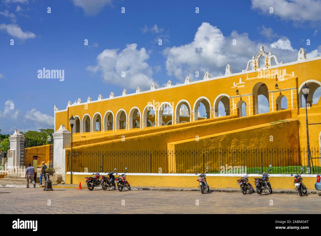 Convento de San Antonio de Padua, Izamal, Yucatan, Mexiko Stockfoto