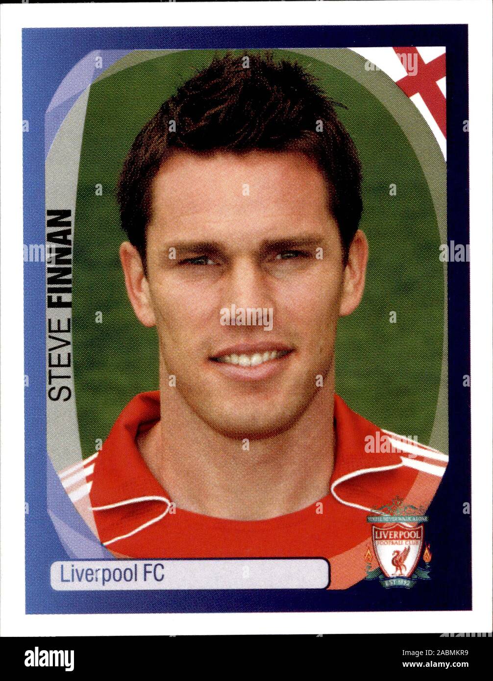 Steve Finnan vom FC Liverpool. Stockfoto