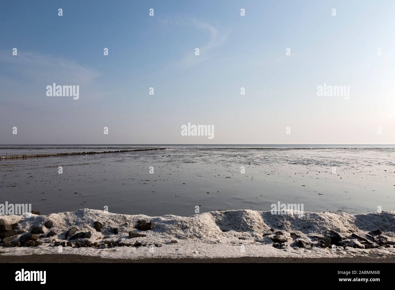 Wattenmeer vor Keitum auf Sylt Stockfoto