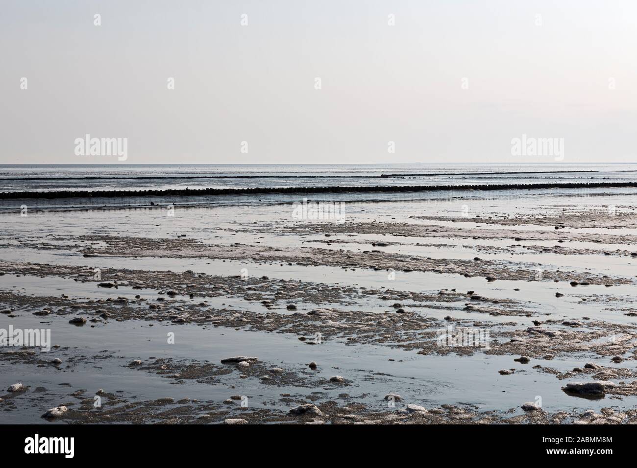 Wattenmeer vor Keitum auf Sylt Stockfoto