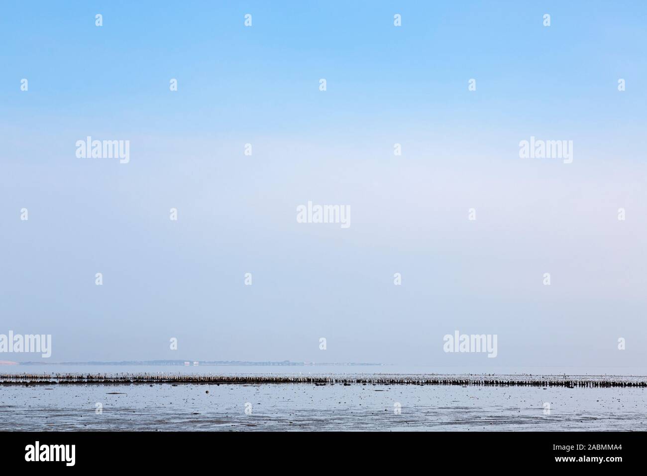 Wattenmeer vor Keitum auf Sylt Stockfoto