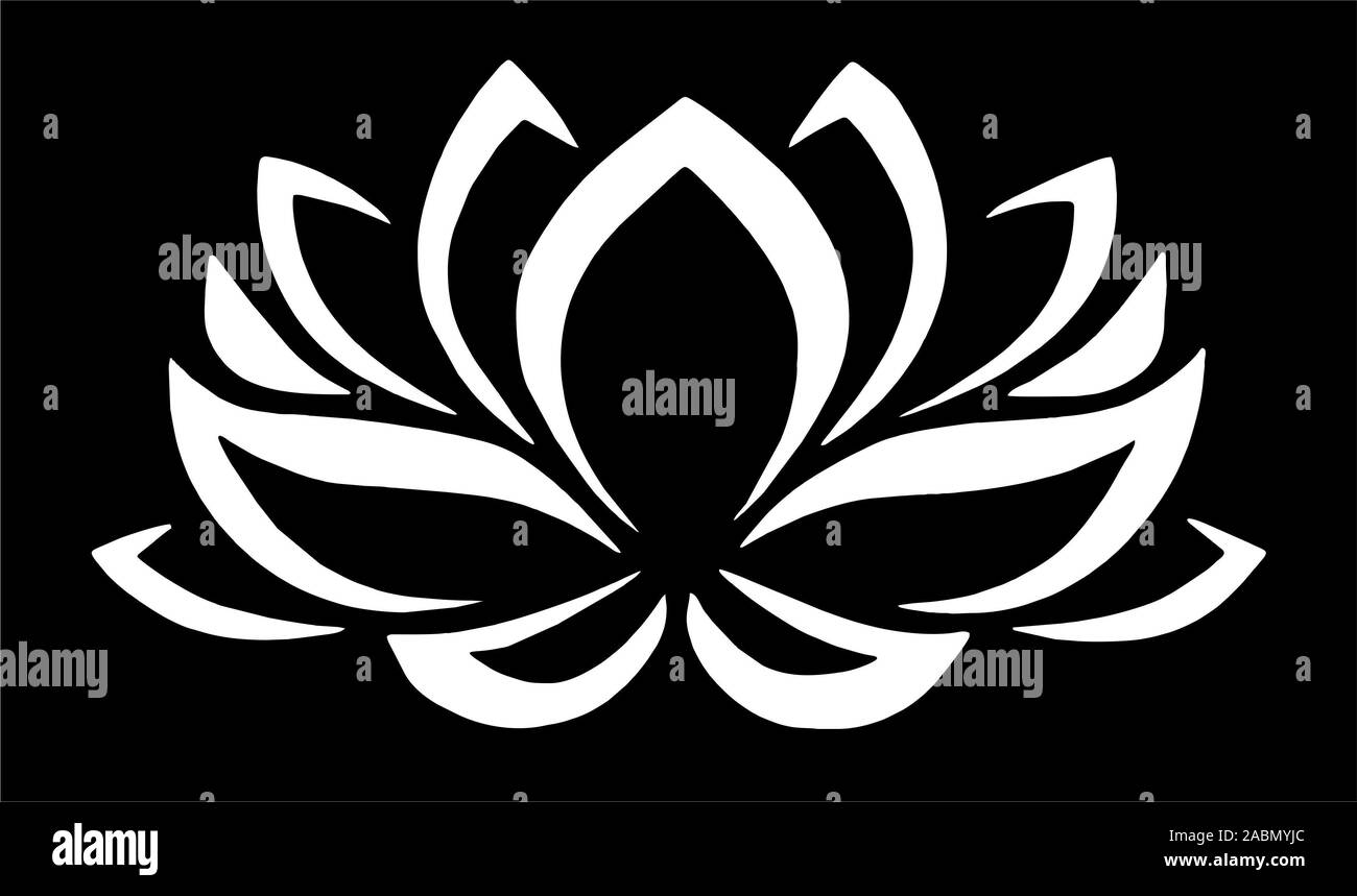 Vector Flower Designs und Hintergrund und Grenzen Stockfoto