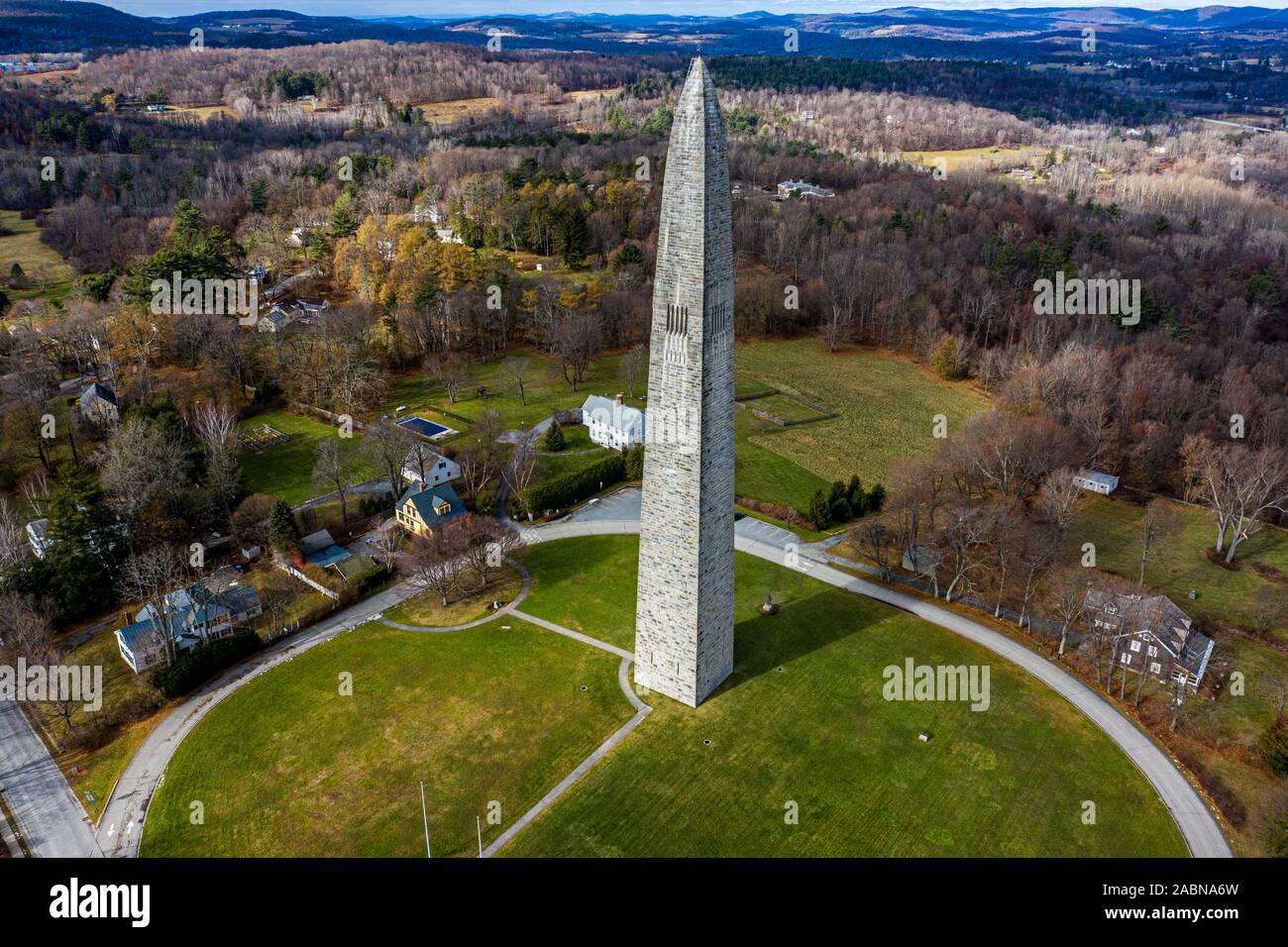 Bennington Battle Monument, Bennington, Vt, USA Stockfoto