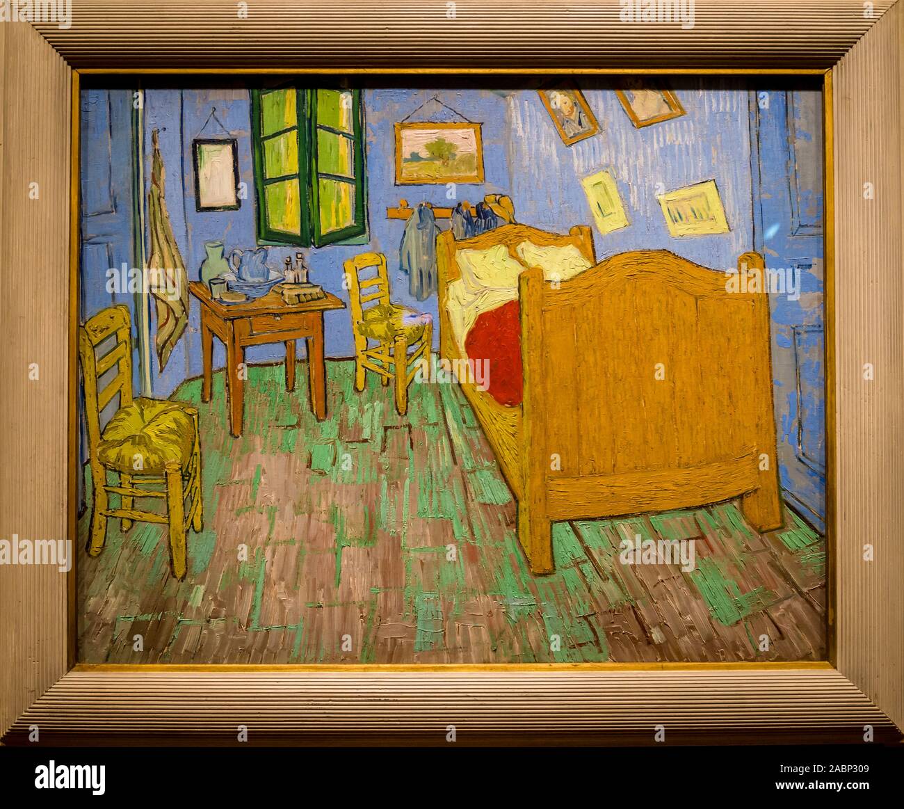 Vincent van Gogh Malerei das Schlafzimmer, 1889, das Kunst Institut von Chicago, Chicago, Illinois, USA Stockfoto