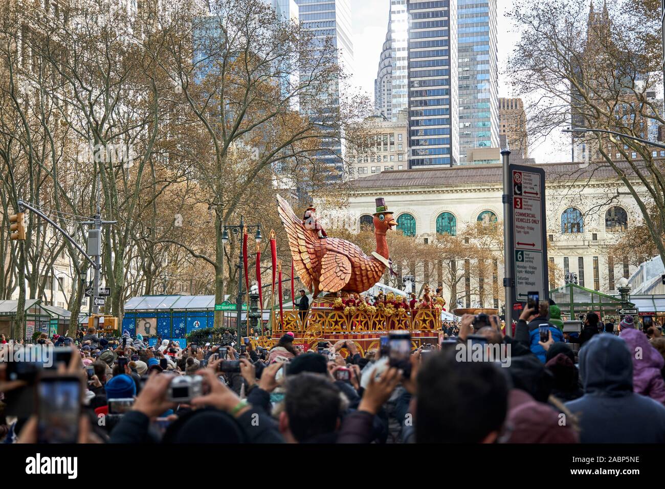 Macy's Thanksgiving Parade 28 Nov 2019, New York City, USA Stockfoto