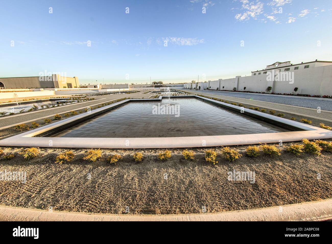 GRANDAGAVE GRAND AGAVE lokale de bodas. Fuente de Agua. Wasser Quelle (Foto: LuisGutierrez/NortePhoto) Stockfoto