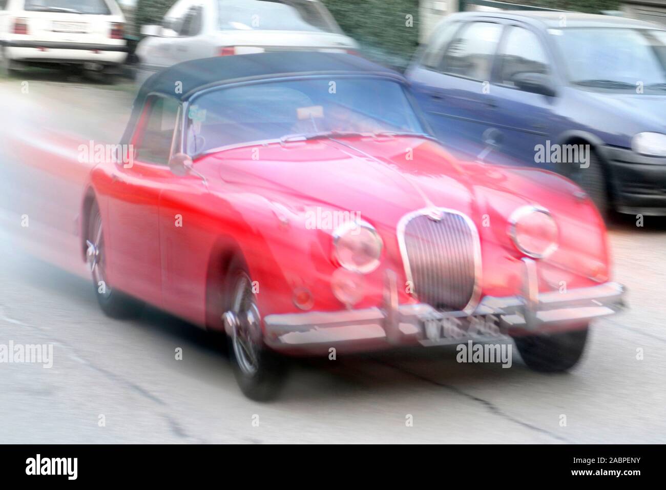 Oldtimer - Jaguar MK II. Stockfoto