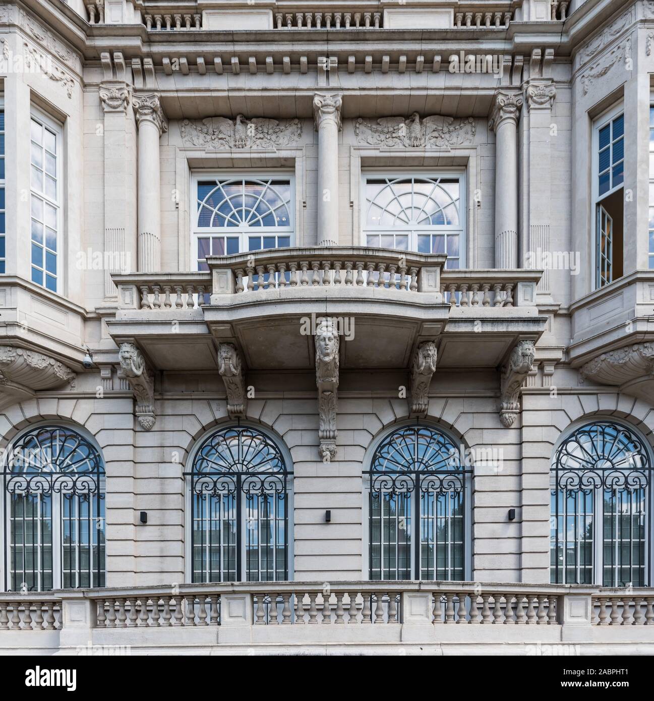 Brüssel/Belgien - 07 03 2019 - Fassade und Zeichen der Delen Private Banking Company Stockfoto