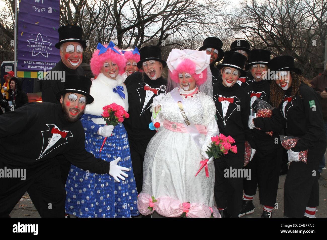 November 28, 2019, New York City, New York, USA: Die 93. jährliche Thanksgiving Day Parade von Macy's anzusehen N.Y.C. 2019. (Bild: © Bruce Cotler/Kugel Fotos über ZUMA Draht) Stockfoto