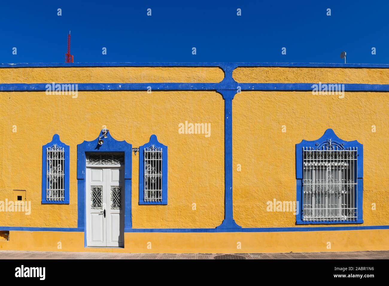 Koloniale Architektur, Merida, Mexiko Stockfoto