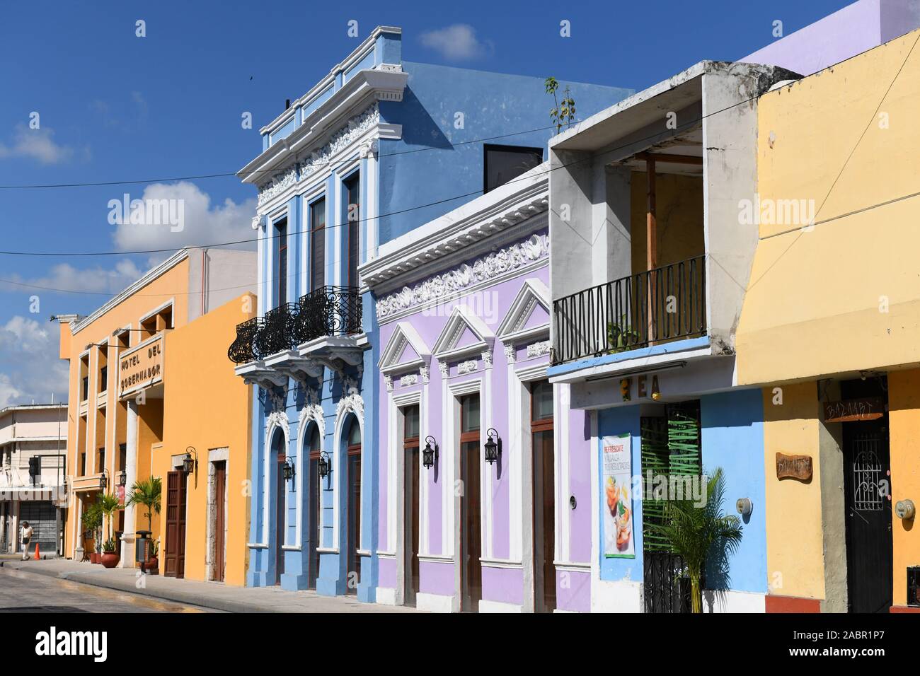 Zentrum von Merida, Yucatan Stockfoto