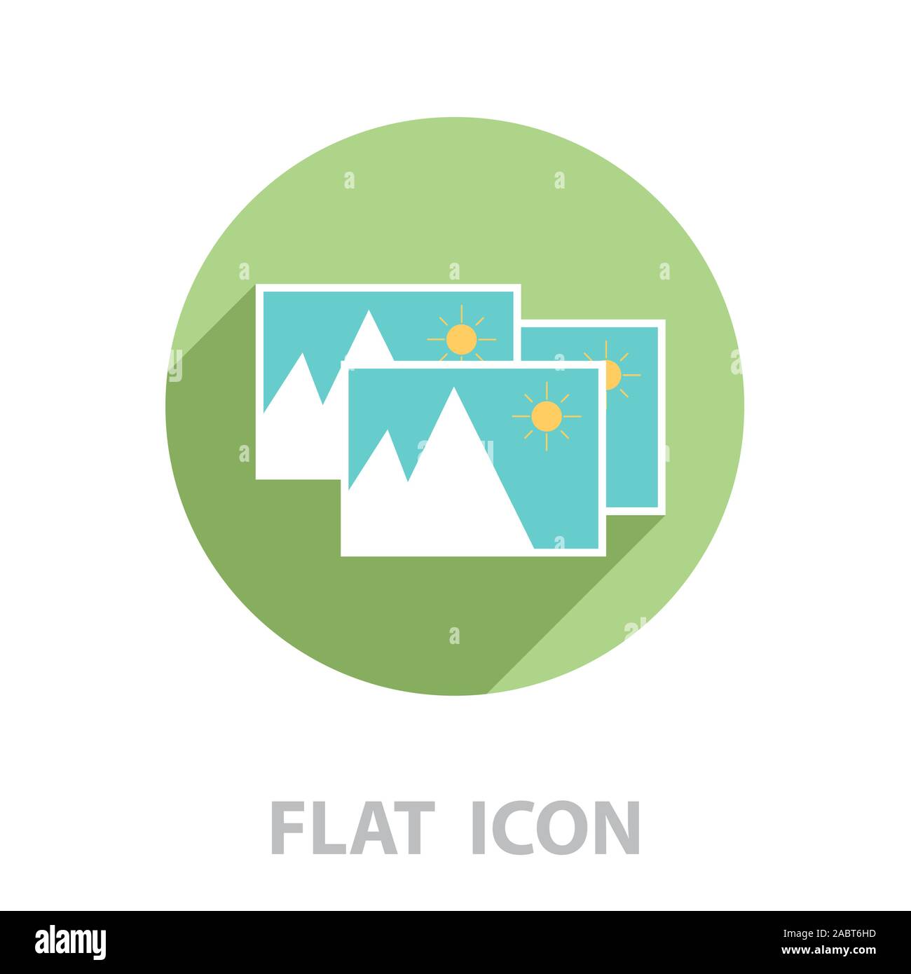 Foto Archiv Symbol. Vector Illustration. Stock Vektor