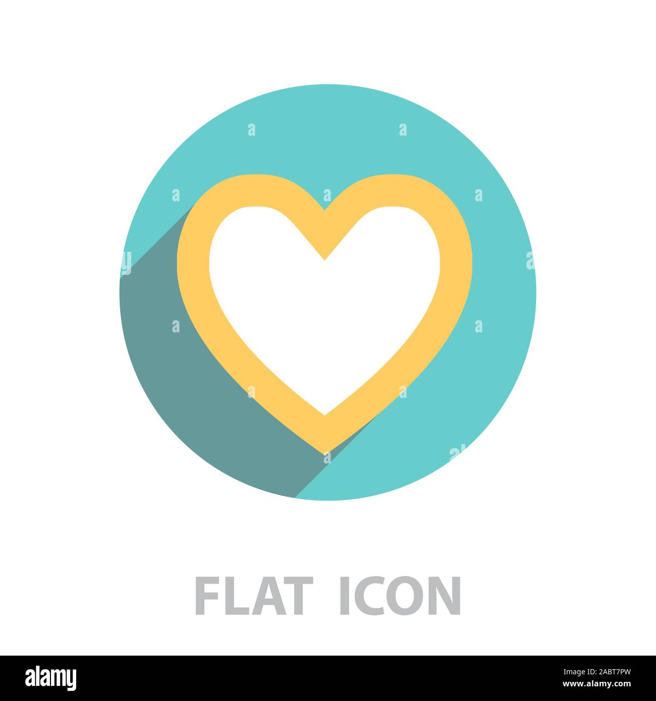 Meine Favoriten icon. Vector Illustration Stock Vektor