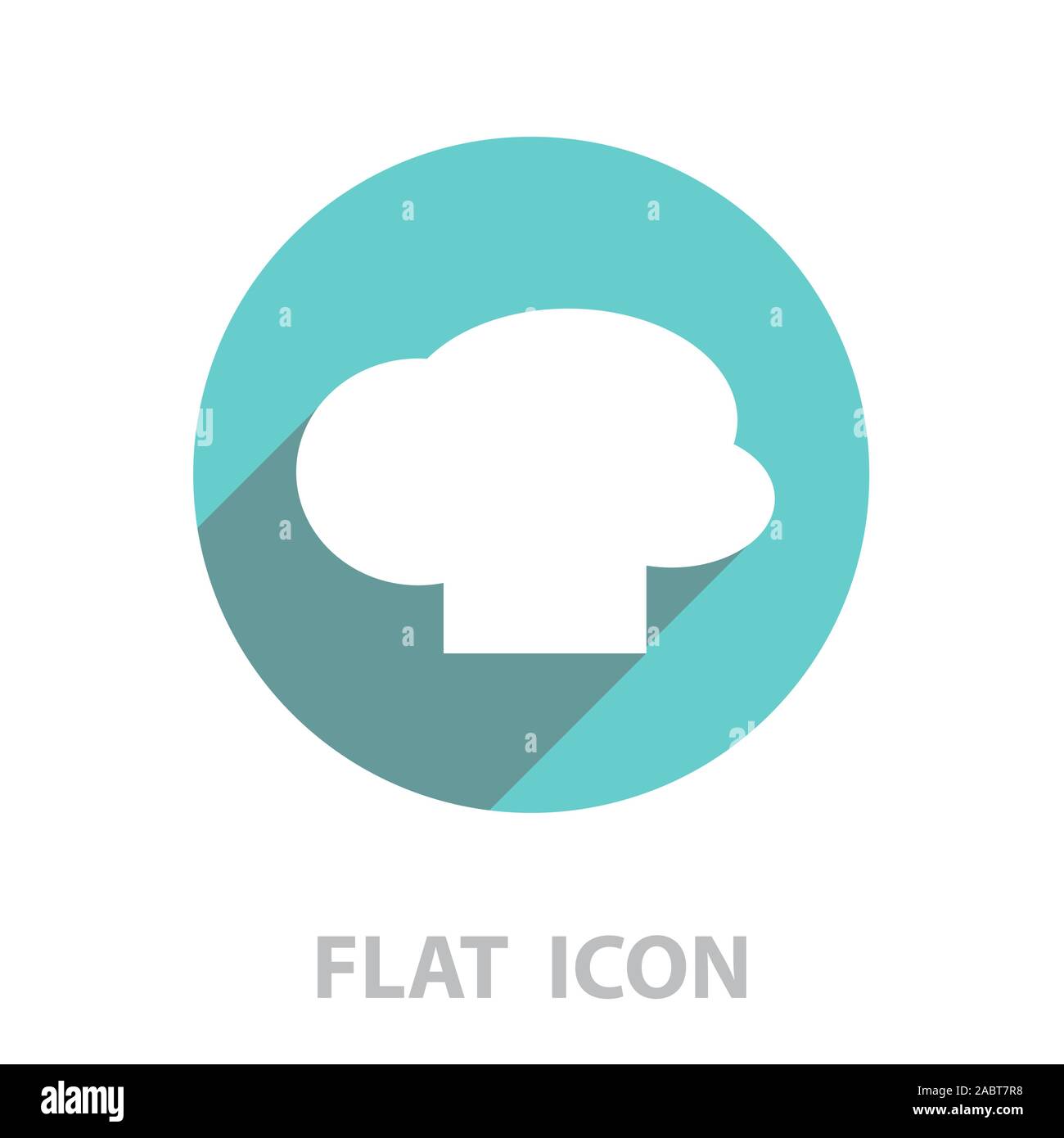 Chef cap Vektor icon. Vector Illustration Stock Vektor