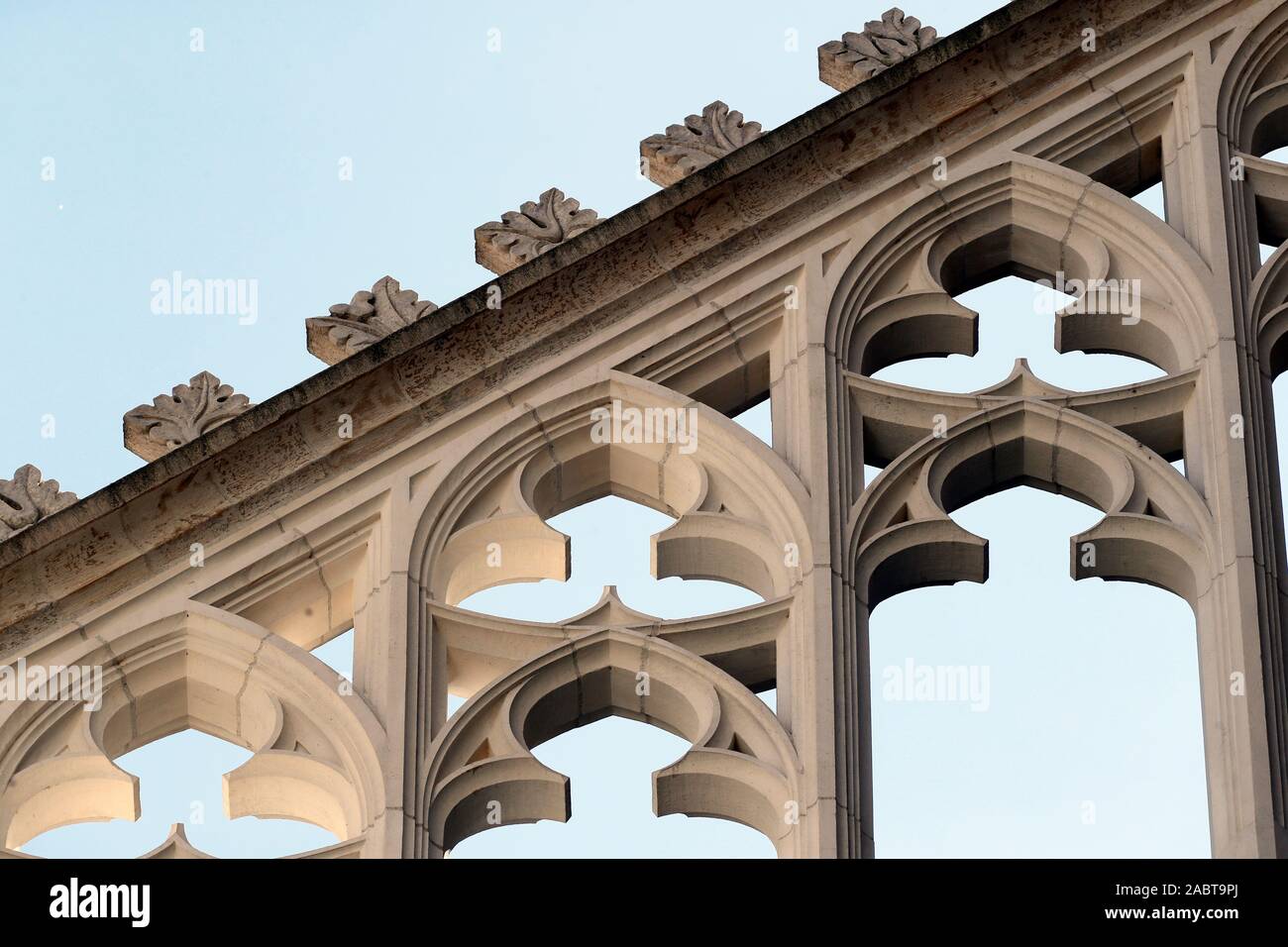 Kathedrale des Heiligen Kreuzes von Orleans. Gotische Architektur. Orleans. Frankreich. Stockfoto
