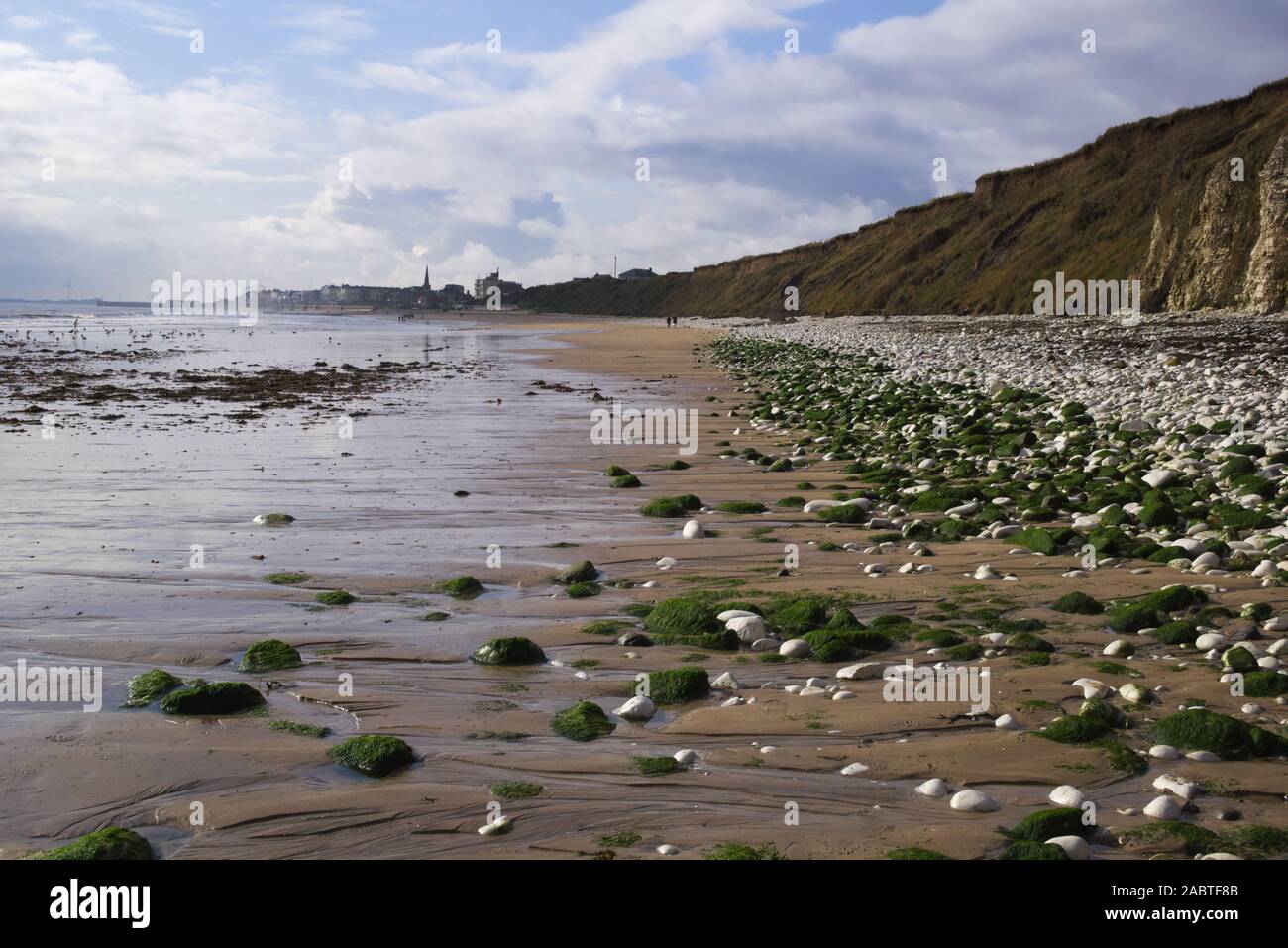 Bridlington Beach, Yorkshire Coast, England Stockfoto