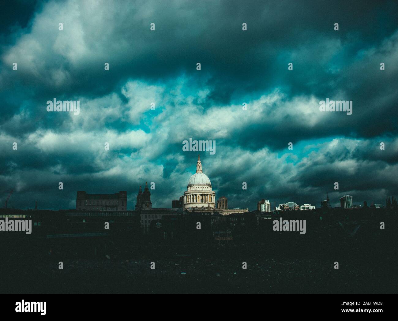 St Pauls Kathedrale in London Vereinigtes Königreich Stockfoto