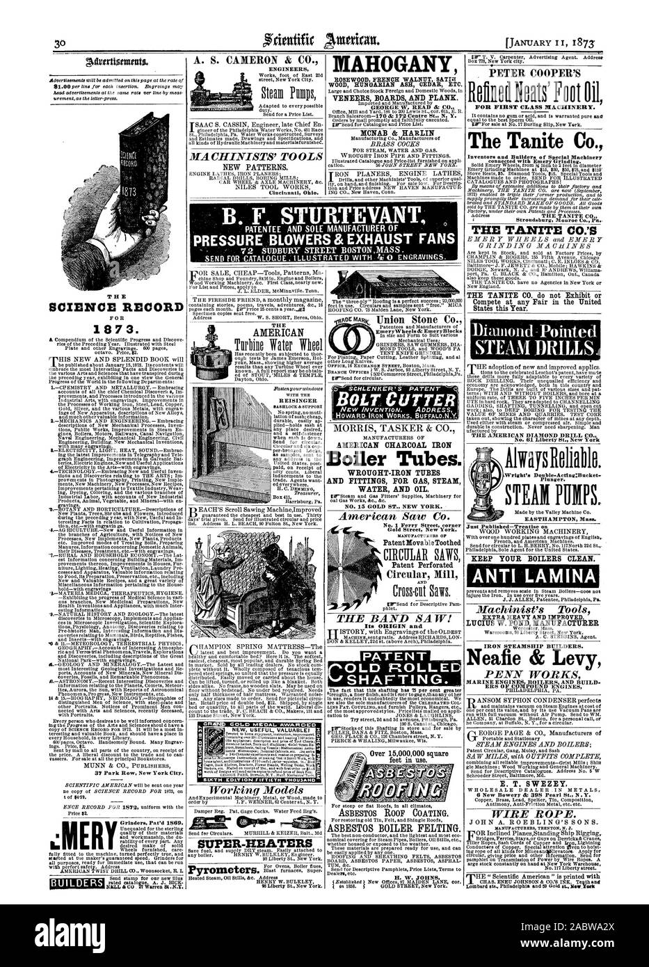 Staaten dieses Jahr. ilialitolid Wies DAMPF BOHRER. Das AMERICAN DIAMOND DRILL CO. Veröffentlichte Gerade - Abhandlung über HALTEN SIE IHRE KESSEL REINIGEN. Die ANTI LAMINA Maschinist Tools LUCIUS W. TEICH HERSTELLER IRON STEAMSHIP Bauherren. Neafie & Abgabe PENN WERKE SCHIFFSMOTOREN KESSEL UND BAUEN. ERS VON ZUSAMMENGESETZTEN MOTOREN E.T. SWEZEY DRAHTSEIL. Hersteller TRENTON N. T. AMERIKANISCHEN MIT DEM REISINGER BASHLOCK & SUPPORT NEUE NÜTZLICHE wertvoll! 12 EDLT ION. 50. tausend Modelle SUPER-HRATERS Union Stein Co. AMERIKANISCHE KOHLE BÜGELEISEN Über 15000000 Quadratfuß in Gebrauch. Asbest DACH Beschichtung. Asbest KESSEL FILZEN Stockfoto