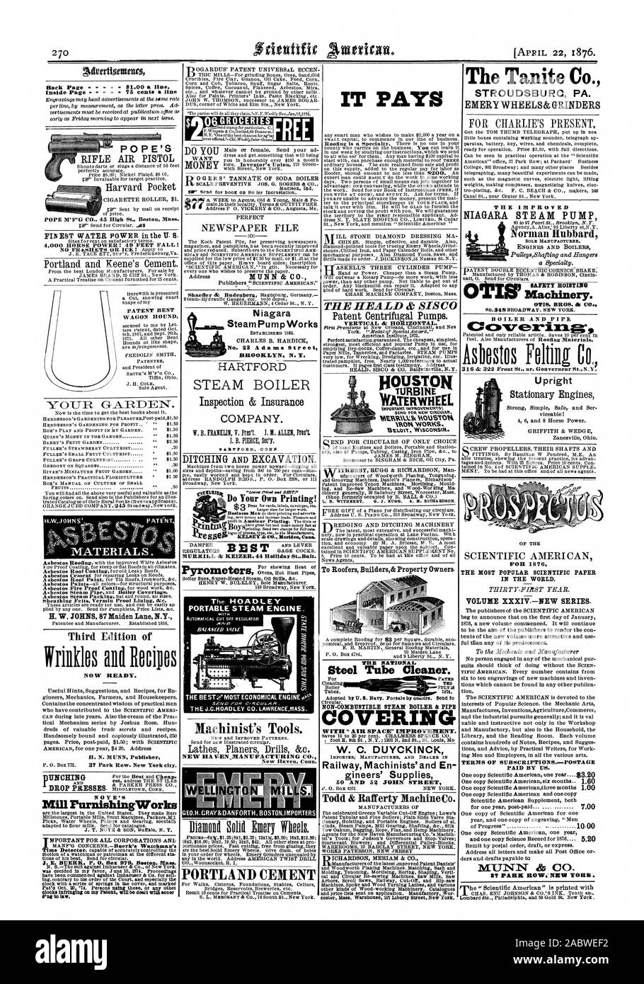 Todd Rafferty Hinweis's Mill PurnishingVirorks Zurück Seite $ 1,00 eine Linie. PATENT ...