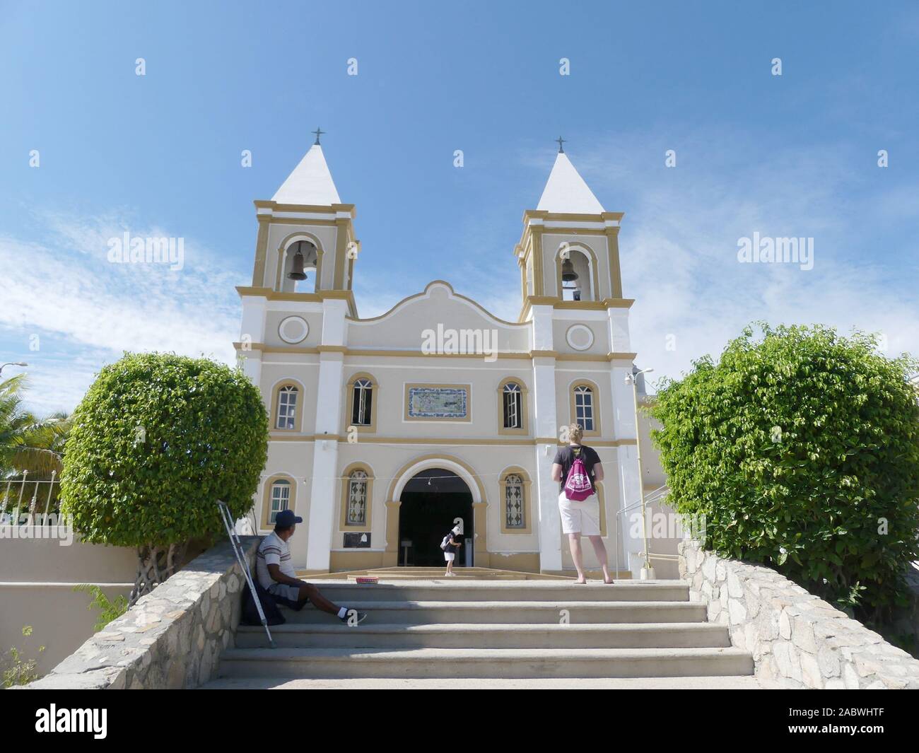 MISSION San José del Cabo in Baja California Sur, Mexiko. Foto: Tony Gale Stockfoto