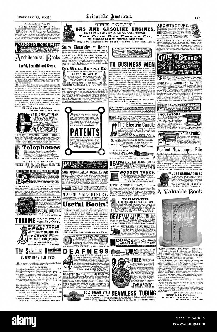 Die CLEVELAND STONE CO. SCHLÜPFEN Hühner durch Dampf. STARL 4 40122 S. St St. quint-y.1 M nennen mich Scientific American. Inkubatoren S el f-R oww ich eine timitootim Inkubatoren. Perfekte Zeitung Datei GAS UND BENZIN MOTOREN VON 1 BIS 10 PS FÜR ALLE ZWECKE 222 CHICAGO STREET BUFFAL NEW YORK. Ruggles-Coles Engineering Co. 39-41 Cortlandt Street New York Agenten Studie Strom zu Hause artesischen Brunnen Patente Die elektrische Kerze & Co. Importieren die Ersten in Amerika. Die SHELBY STAHL T RE CO. Feld 15. SHELBY OHIO. Architektur Mechanik Dampftechnik Mechan Englisch Branchen. Bend kostenlos Stockfoto