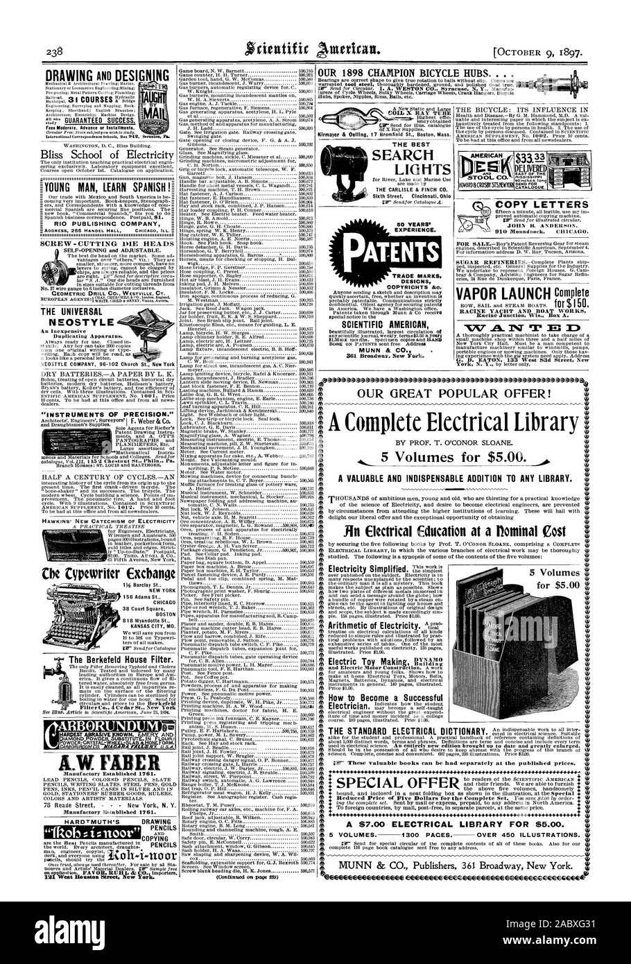 Junger Mann SPANISCH SCHRAUBE ERLERNEN - STANZFORM KÖPFE HAWKINS NEUEN KATECHISMUS VON STROM die Schreibmaschine Excbange der Berkefeld Haus Filter. Manufaktur gegründet 1781. Manufaktur gegründet 1781. Zeichenstifte kopieren 121 West Houston Street New York. Die beste Suche lichter Bliss Schule der Elektrizität stud y Intornational Korrespondenz Schulen Box 942 Scranton Pa. DIE UNIVERSELLE NEOSTYLE W l 'T9L' M KOPIE BUCHSTABEN AMERIKANISCHE KATALOG. VAPOR STARTEN UNSERE 1898 CHAMPION FAHRRAD NABEN. . . . "Instrumente der Präzision.' HARDTMUTH, DIE 50 JAHRE ERFAHRUNG. Patente DESICNS COPYRIGHT & e. Wissenschaftliche Stockfoto