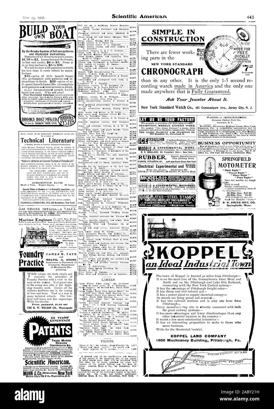 Eine für KLET $ 7. sa M01 PR NEW YORK STANDARD CHRONOGRAPH EINFACH IM AUFBAU. fisk Ihr Juwelier. fibout. IC STANZTEILE MODELLE. Experte WURM I. (T UNS IHRE 'FACTORY BUSINESS OPPORTUNITY SPRINGFIELD MOTOMETER 'Recht'' bleibt Rechts'' der Preis rechts '50- Mile Größe $ 45 00 60 Meile Größe 50,00 R.H.SMITH MFG. Co.Springfield Mass KOPPEL LAND COMPANY 1606 Machesney Gebäude Pittsburgh PA. oe-reirtNt 41 Muhammed & experimentelle Arbeiten. 4 ND von der Brooks System von voller Größe Muster und bebilderte Anleitung. BROOKS BOOT Mfg. Co. Technische Literatur Abo-preise foundr Preis $ 1.30 Postpaid Stockfoto