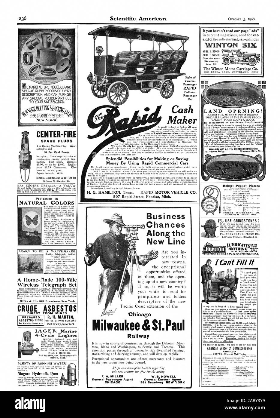 El LAND ÖFFNEN. Kansas City Mexiko & Orient Eisenbahn BEWÄSSERBARE LANDET IN DER BERÜHMTEN PECOS Keine Homestead oder Wohnsitz funktioniert jetzt. Anmeldungen ohne das Haus verlassen zu müssen. Vorstand LAND KOMMISSARE 751 Victor Geb.. Kansas City Mo nu VERWENDEN SCHLEIFSTEINE P DIE CLEVELAND STONE CO. 2D-Stock. Wilshire. Cleveland. 0. ittl BR ICATEssg: Ich kann es nicht geben, weil sie die notwendigen Qualifikationen fehlen? Cepted den posi halten es - oder würde ihr Mangel an Zug Wir keine Agenten beschäftigen. Wir sprechen mit Ihnen per Mail Nur Fahrgastschiffe, die im raschen Pullman Pkw Bargeld Teekocher ELNETOIL CHICAC herrliche Möglichkeiten für Stockfoto