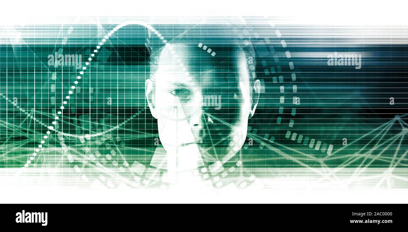 Social Media Hintergrund bunte und spannende Konzept Stockfoto