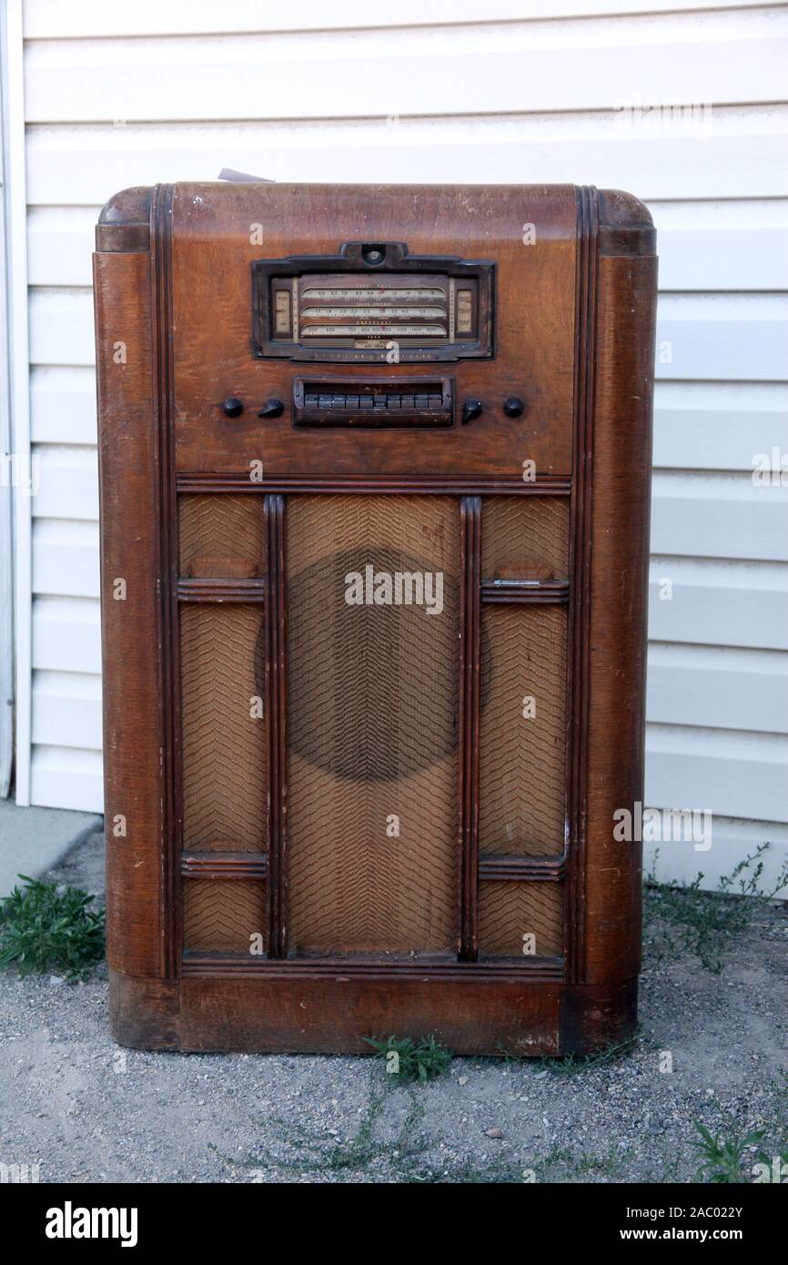 1930 Radio Stockfoto