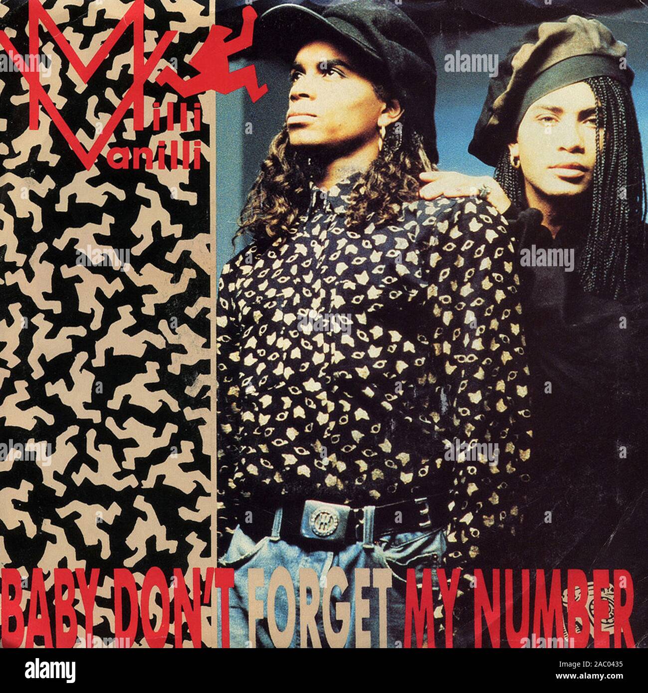 Forget my number. Forget my number don't call me baby. Forget my number. Forget my number. Milli vanilli - baby don't forget my number.