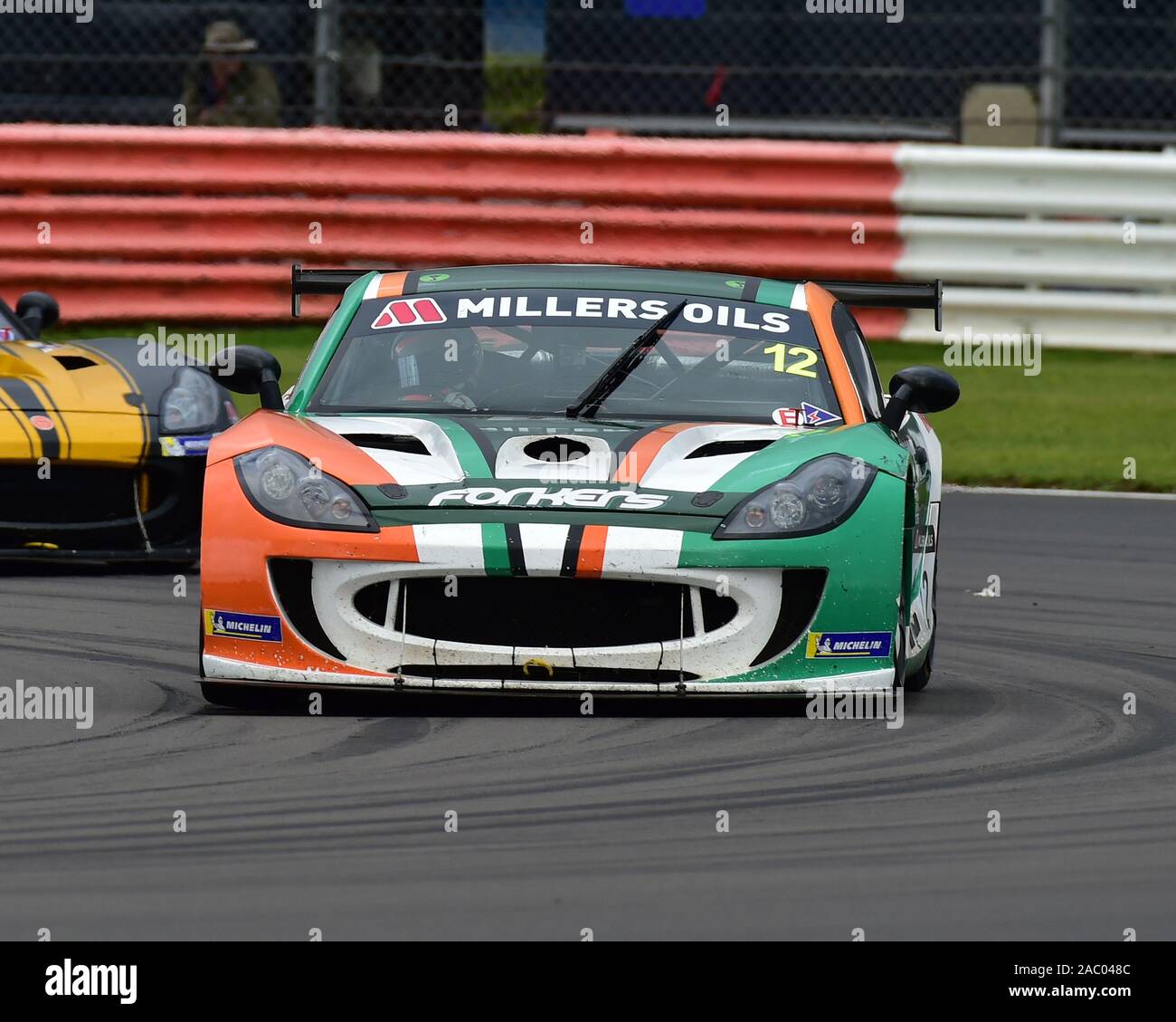 Reece Somerfield, Ginetta G55, Ford GT4 SuperCup, BTCC Silverstone, Sonntag, 29 September, 2019, Autosport, British Touring Car Championship, BTCC Stockfoto