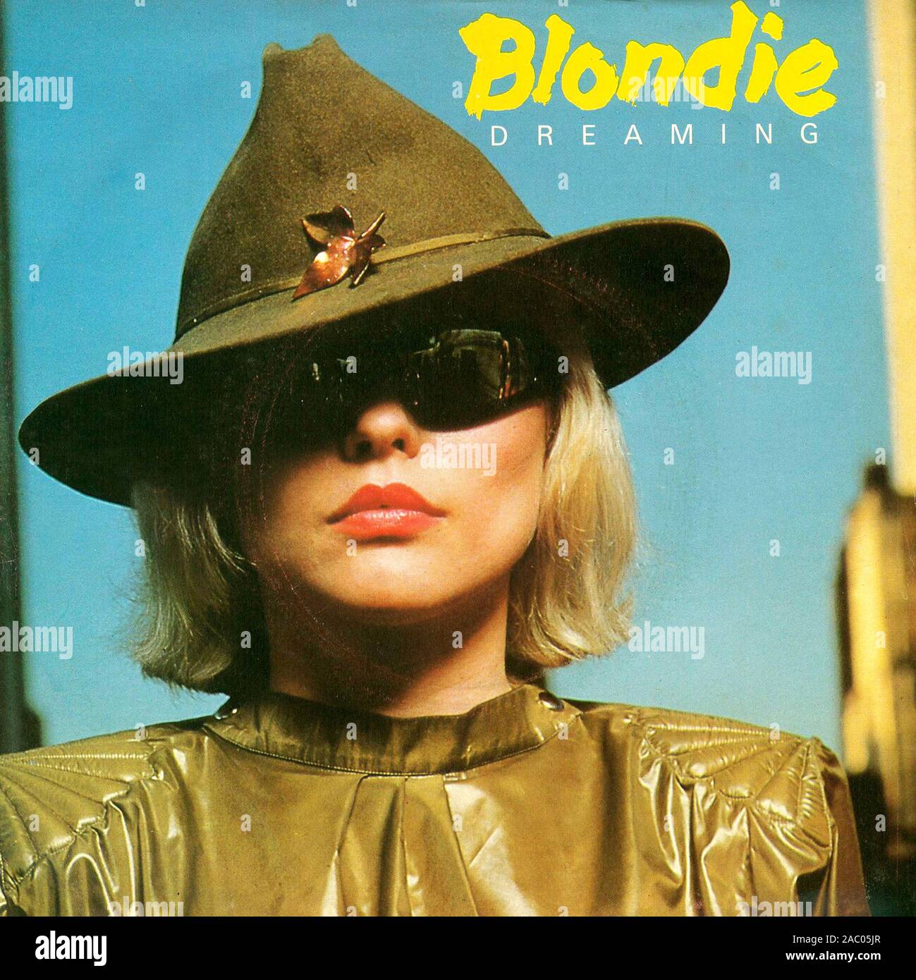 Blondie - Träumen - Vintage Vinyl Album Cover Stockfoto