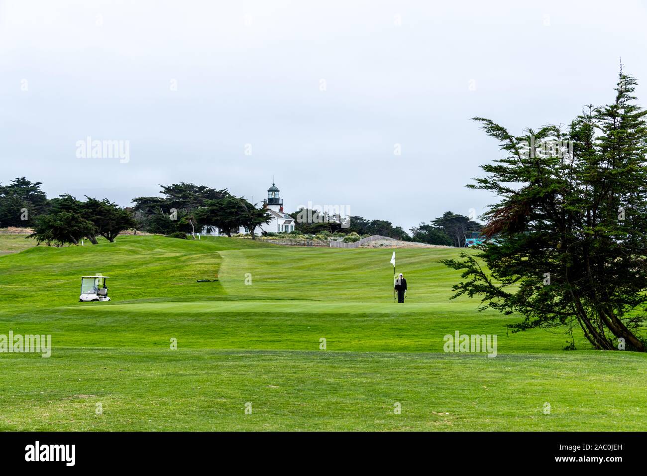 Pacific Grove Golf Links Stockfoto