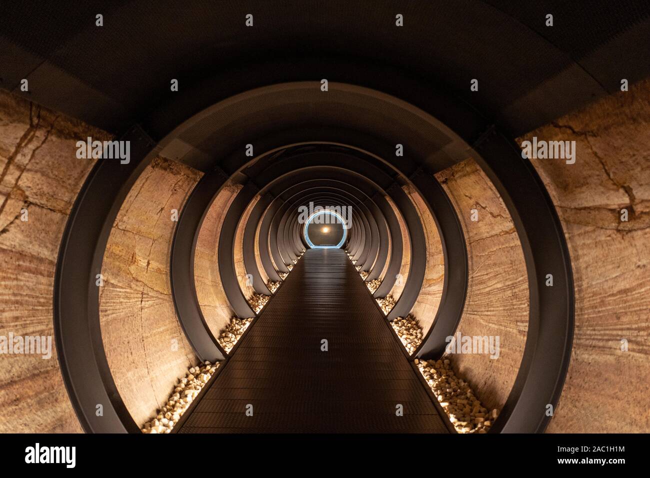 Installationen im Museum of Old and New Art (MONA) in Hobart, Tasmanien, Australien Stockfoto