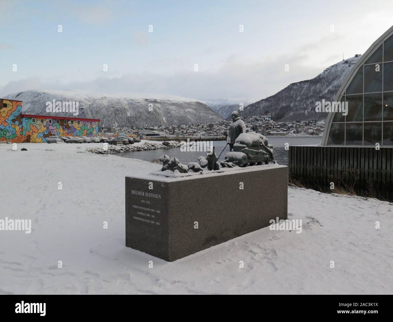 Polaria Museum, Tromso, Norwegen Stockfoto