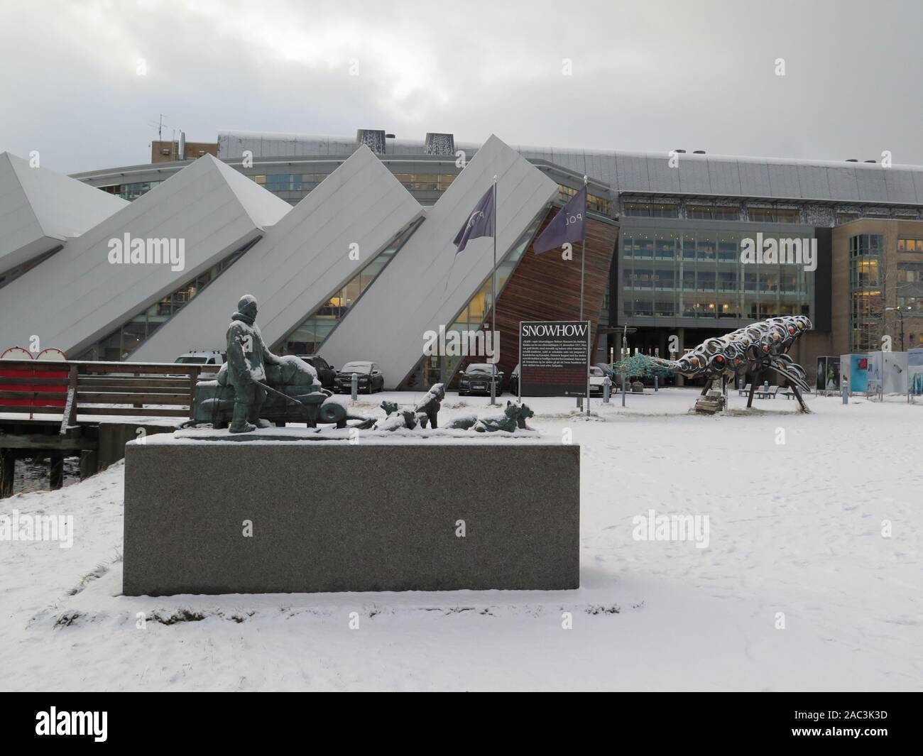 Polaria Museum, Tromso, Norwegen Stockfoto