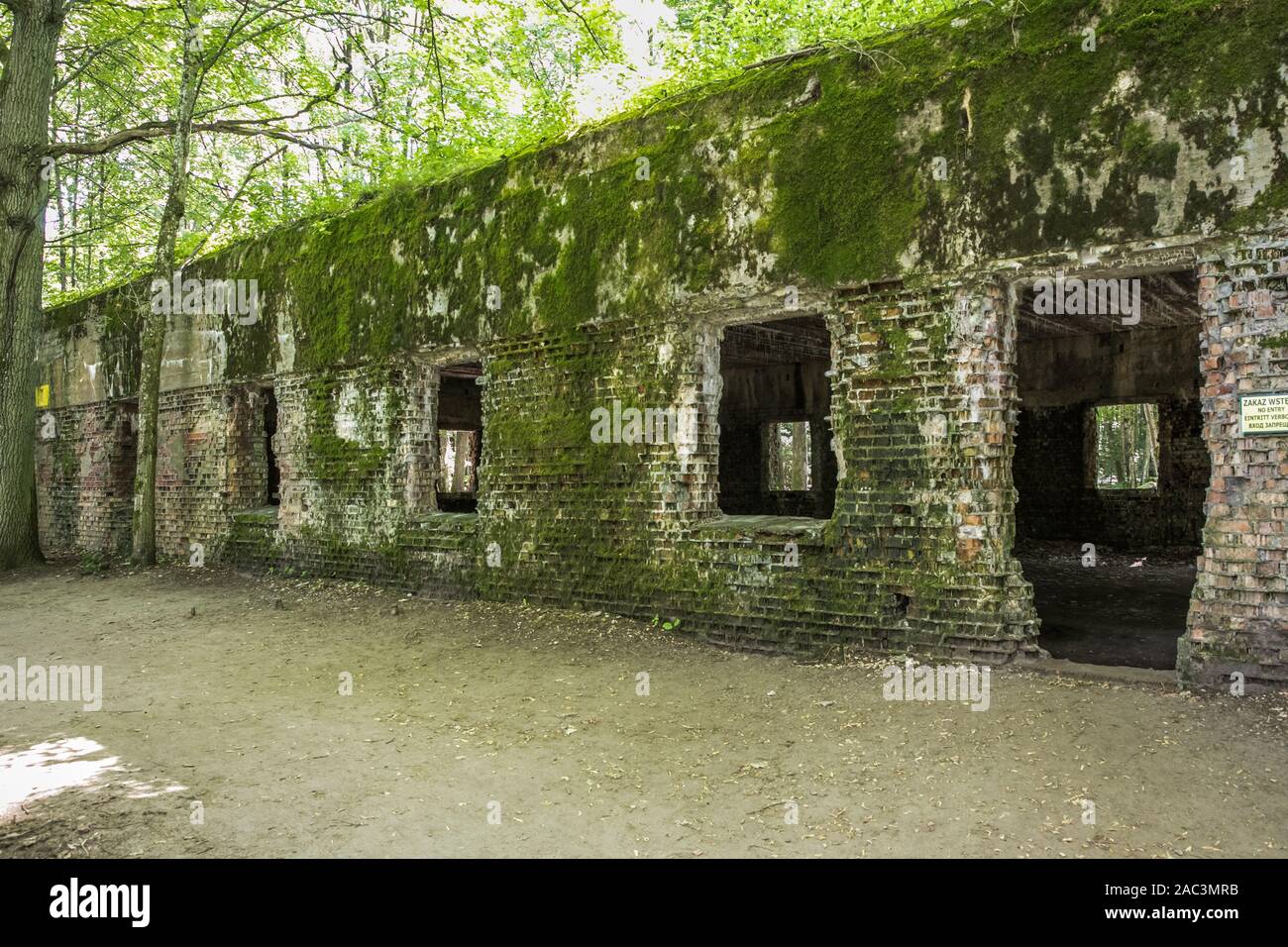 Ketrzyn, Polen Juli 25, 2019 Wolf's Lair war Adolf Hitlers erste