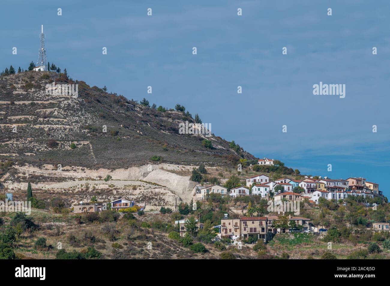 Pano Lefkara, Zypern Stockfoto