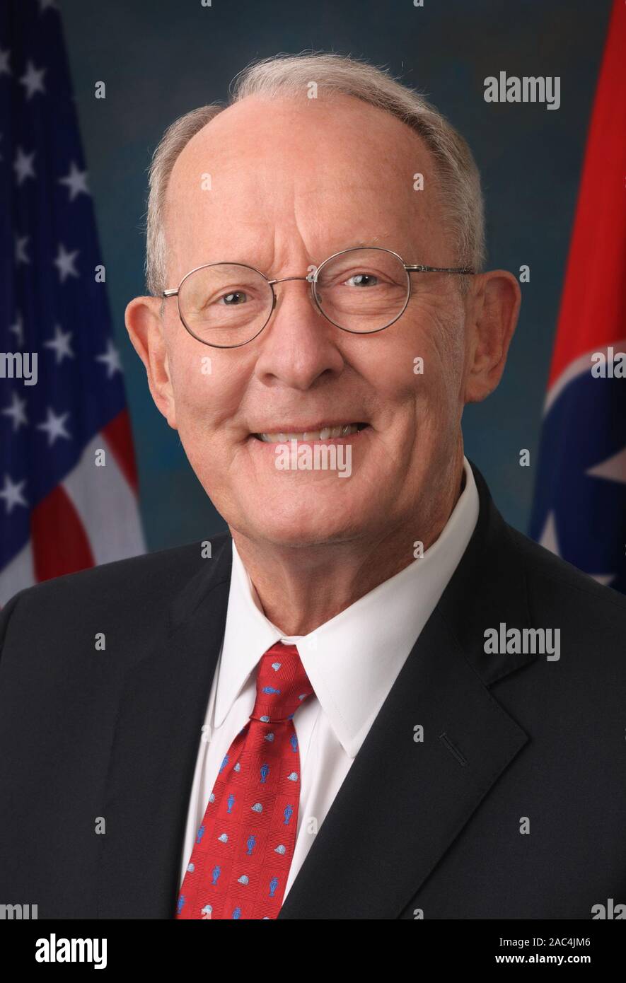 Der US-Senator Senator Lamar Alexander, Republikaner, Tennessee Stockfoto
