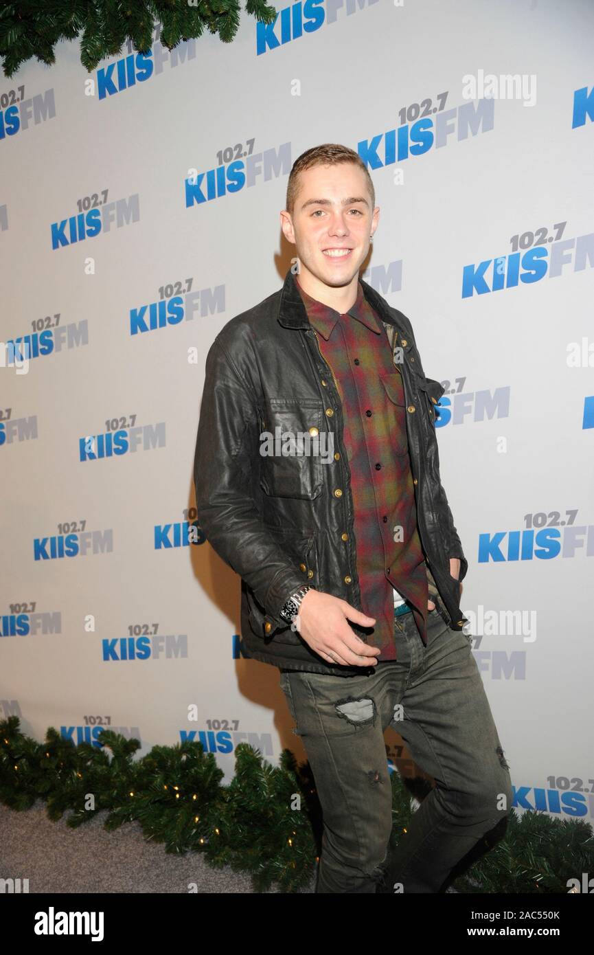Sammy Adams besucht die KIIS FM 2012 Jingle Ball bei Nokia Theatre L.A. Live am 1. Dezember in Los Angeles, Kalifornien 2012. Stockfoto