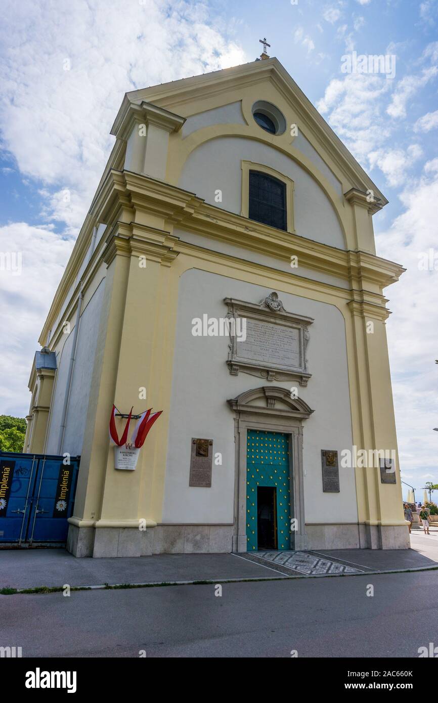 Kirche des hl. Joseph, Kahlenberg, Wien, Österreich, Europa, Stockfoto