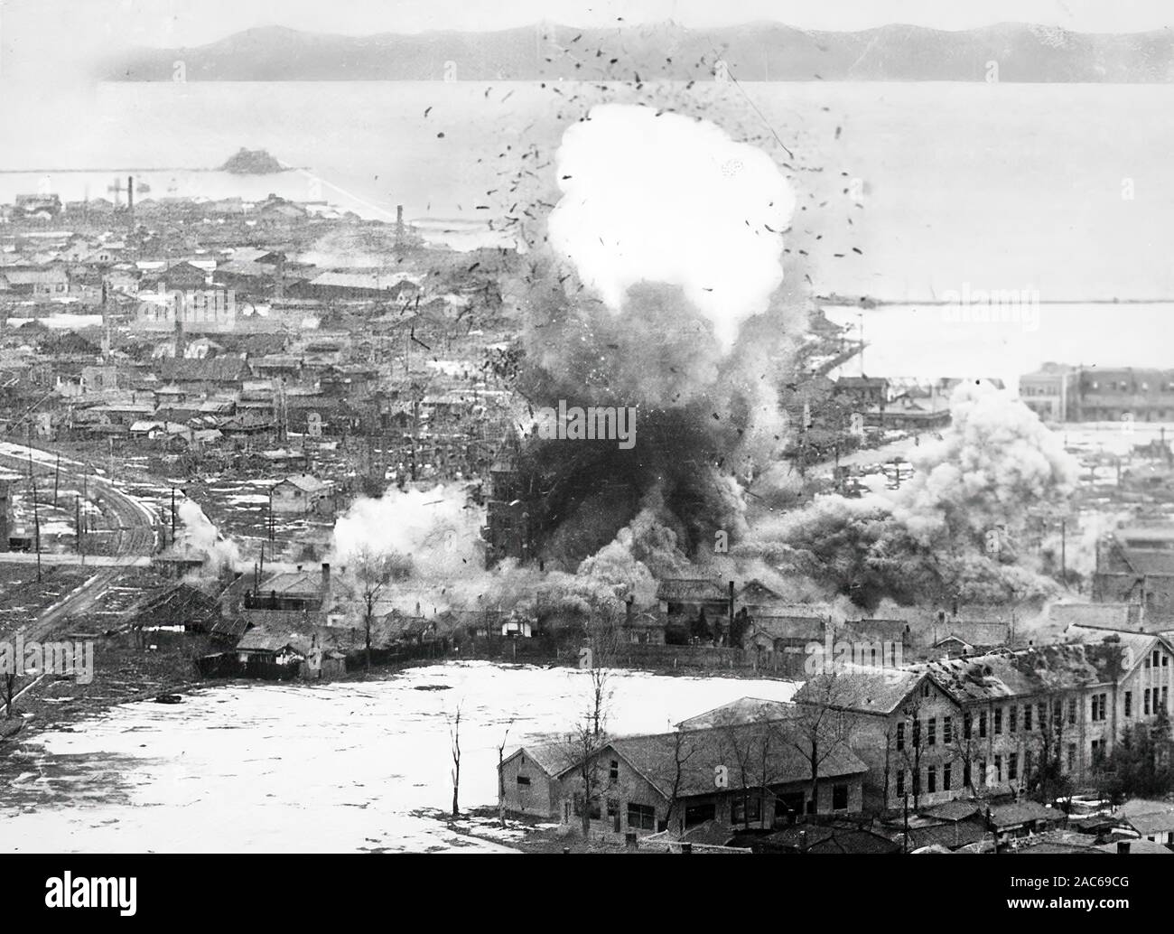 Der Koreakrieg in seltenen Foto, 1951-1953 Stockfoto