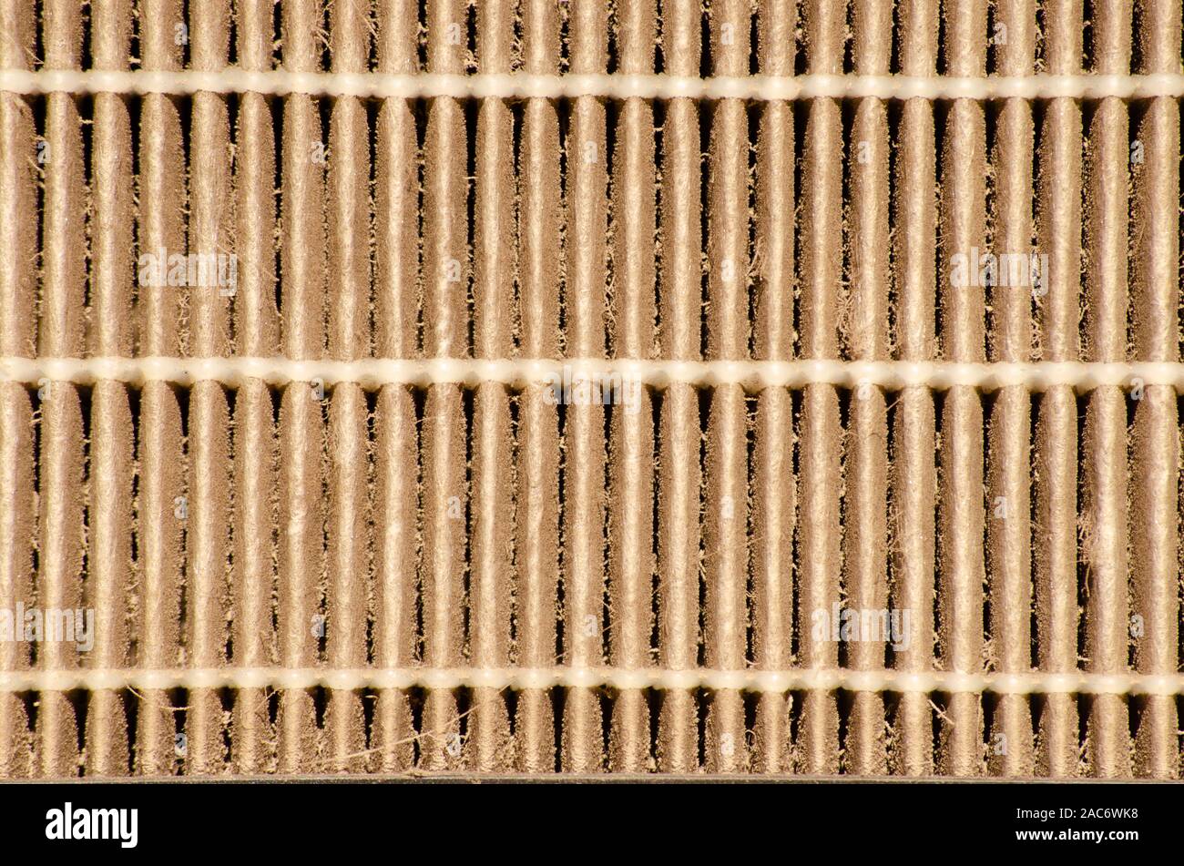 Oberfläche verwendet Hepa Luftreiniger Filter Stockfoto