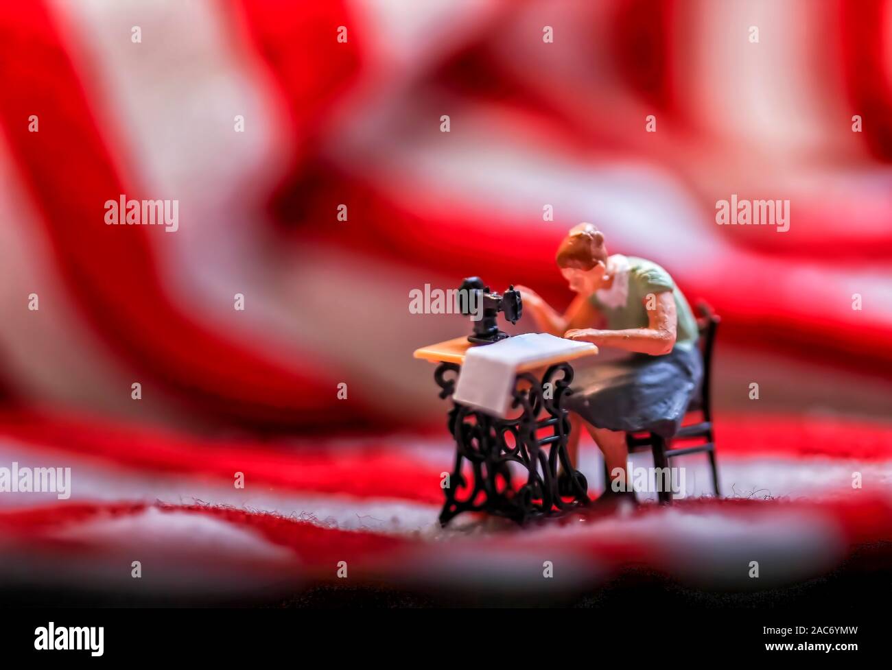 Der Schneider Stockfoto