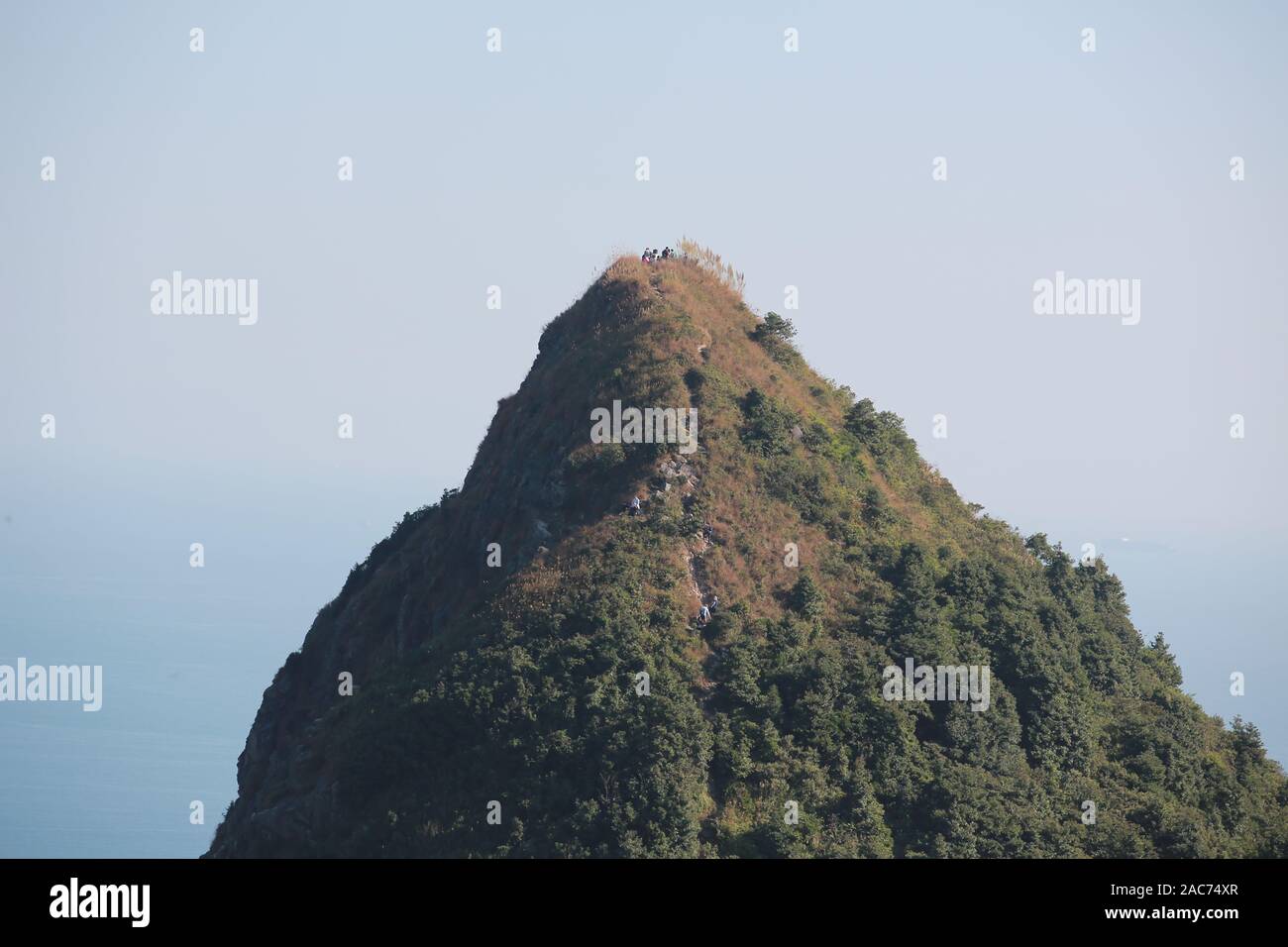 Hohe Junk-Peak, cler Water Bay Country Park in Hongkong Stockfoto