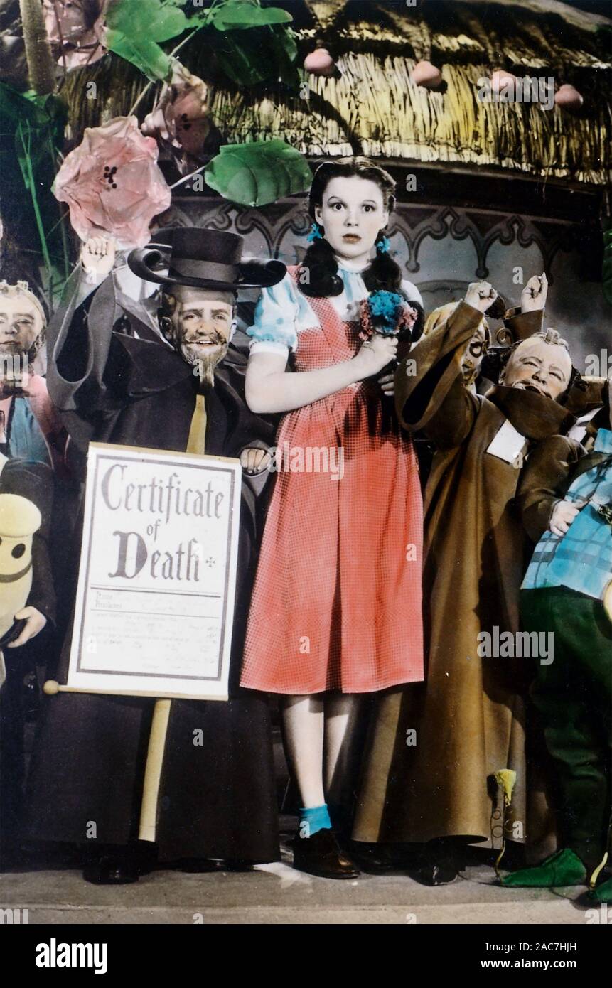DER Zauberer von OZ 1939 MGM-Film mit Judy Garland Stockfoto