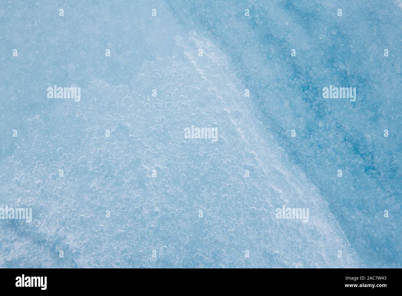 Russland, hohen Arktis geographischen Nordpol, 90 Grad Nord. Mehrjährige Packeis am Nordpol. Stockfoto
