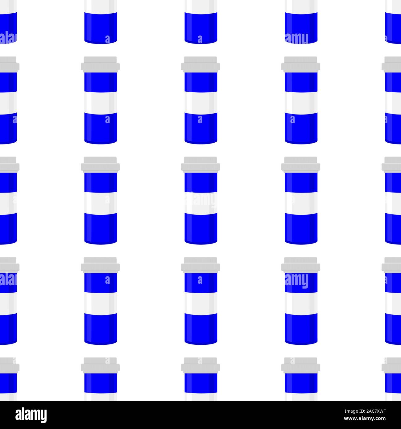 Abbildung auf Thema große farbige verschiedene Arten von Pillen in der Nähe jar gesetzt. Pille Muster bestehend aus Sammlung Gläser mit Qualitätskontrolle in der Nähe Stock Vektor